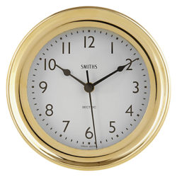 Smiths Marine Solid Brass Wall Clock